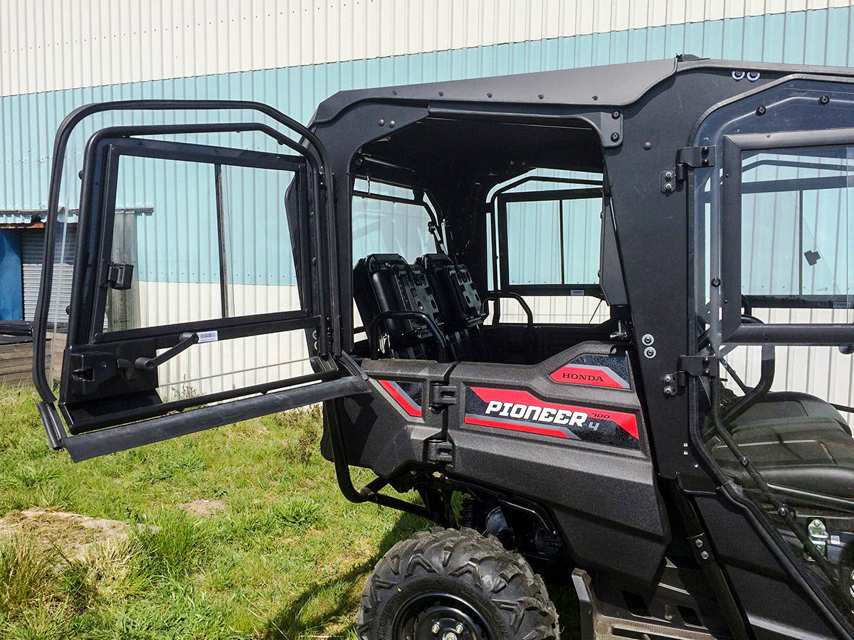 Utv Cab Rear Roof/Back Pane W/Rear Doors