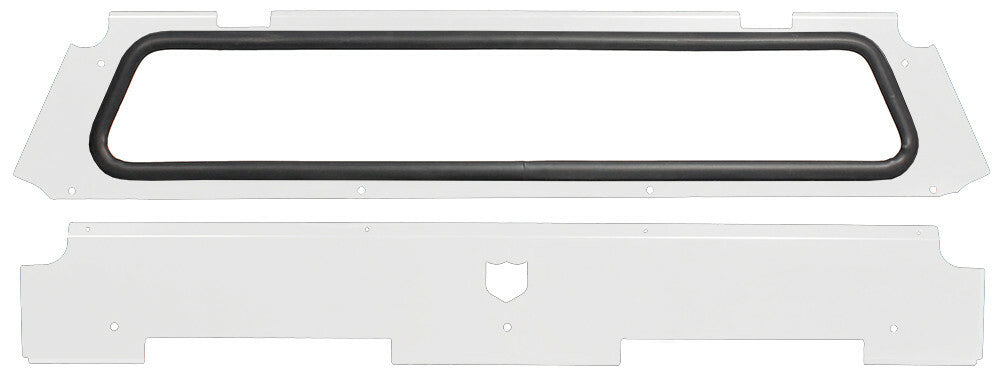 Rear Windshield Matte White
