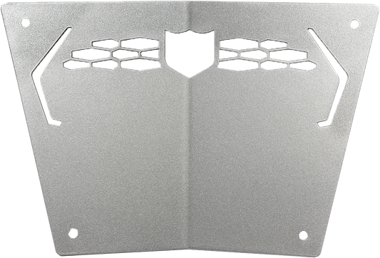 Front Sport Bumper Skid Plate Sparkle Silver Metallic