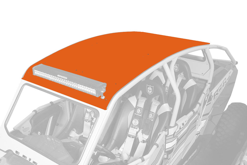 Asylum Roof W/Light Bar Pocket Orange Madness