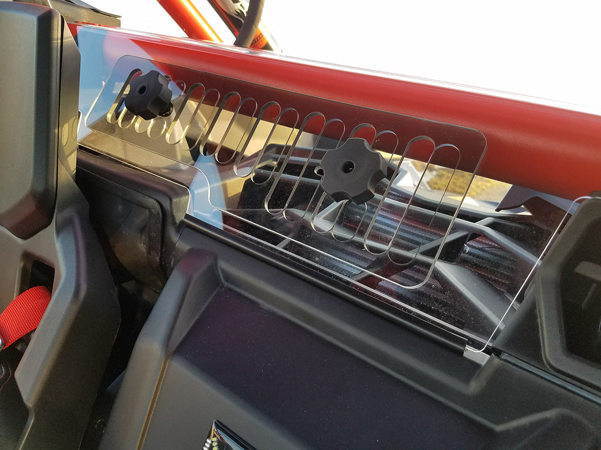 Rear Windshield W/Vent Can