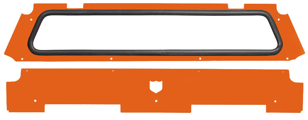 Rear Windshield Orange Madness