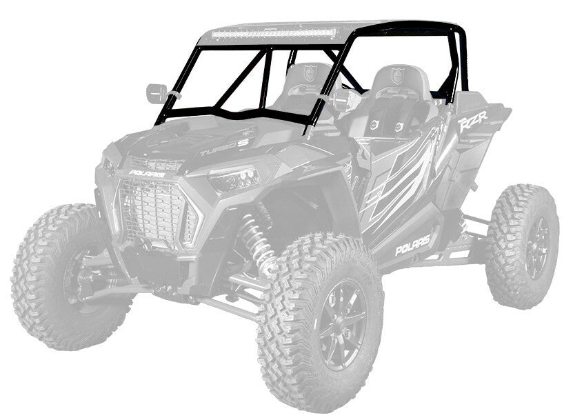 Cab Only Cage W/V Intrusion Sparkle Silver Metallic