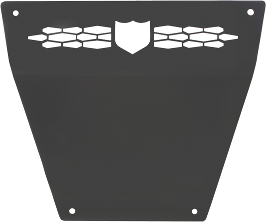 Front Race Skid Plate Solar Black Pol