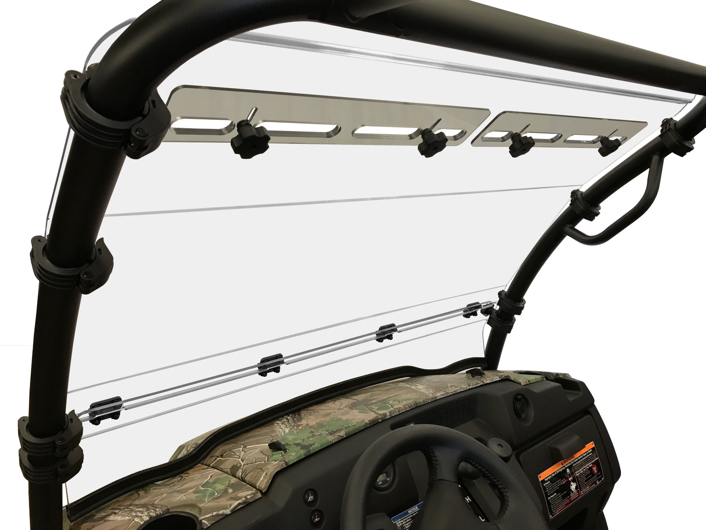 Fold Windshield Kaw Mule Sx