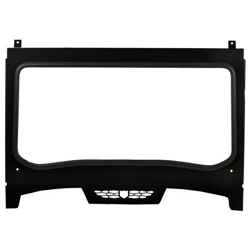 Asylum Front Windshield W/Pckt Black