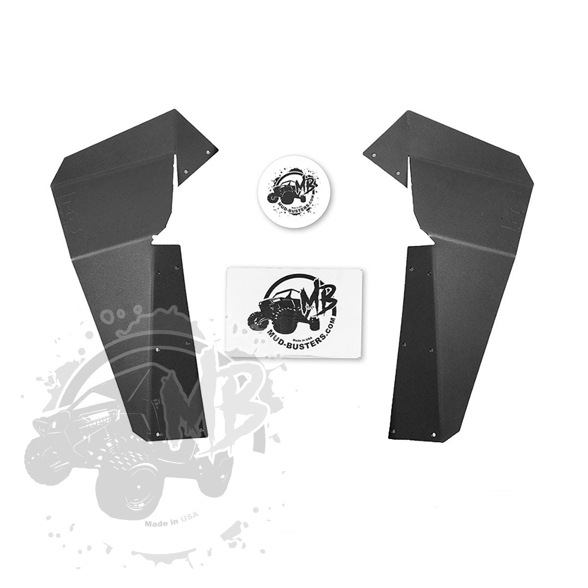thumbnail image 2 of Rear Right Fender Flare For Polaris RZR S 900 1000 Trail 2014-2023 – Black 2 of 5
