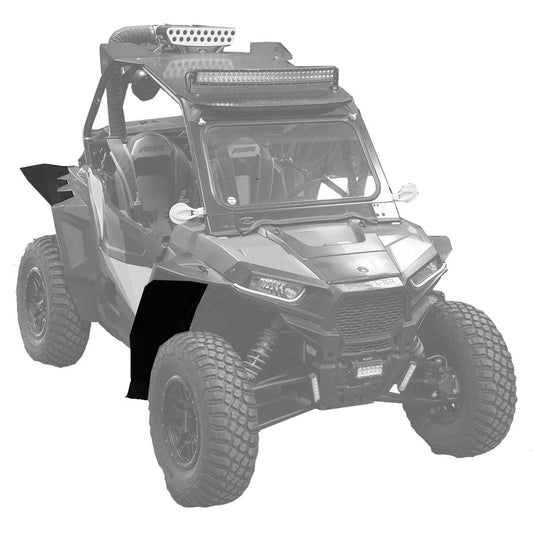 2015+ Polaris RZR 900S | Trail S SuperATV Fender Extensions - Mud-Lite