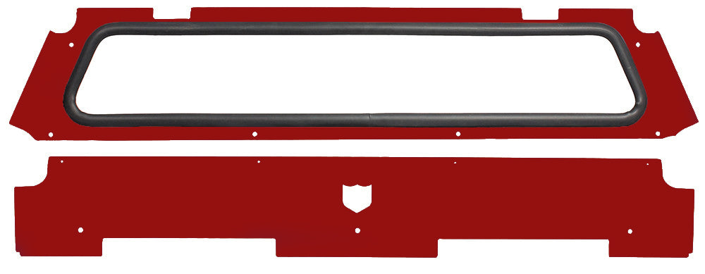 Rear Windshield Performance Red