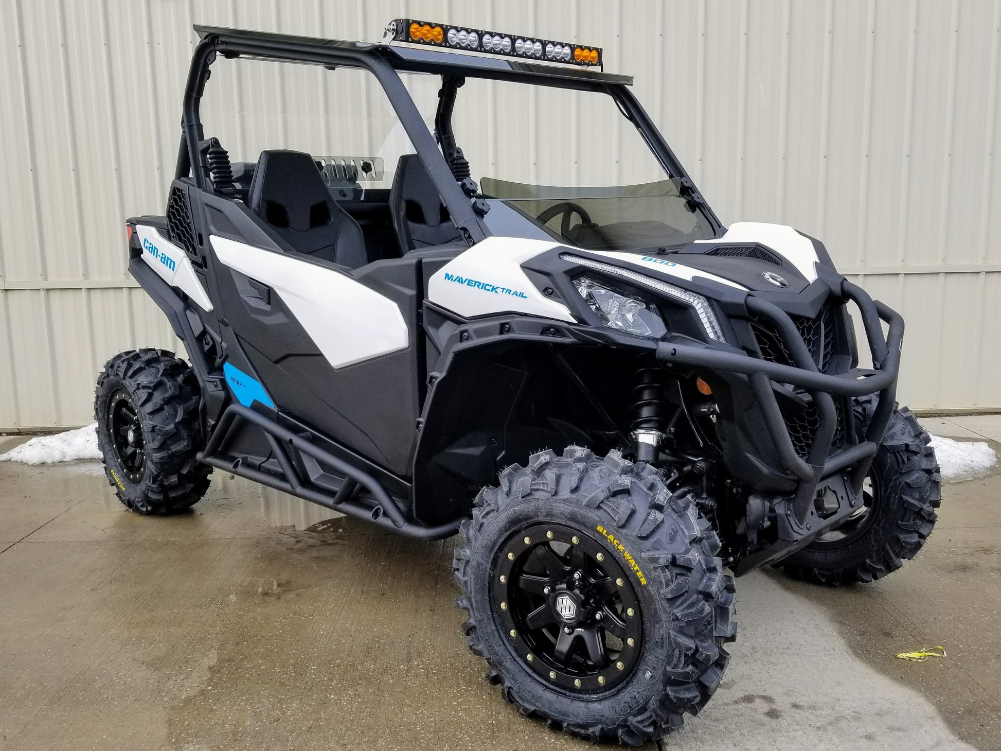 Half Windshield Tinted Can Maverick Trail