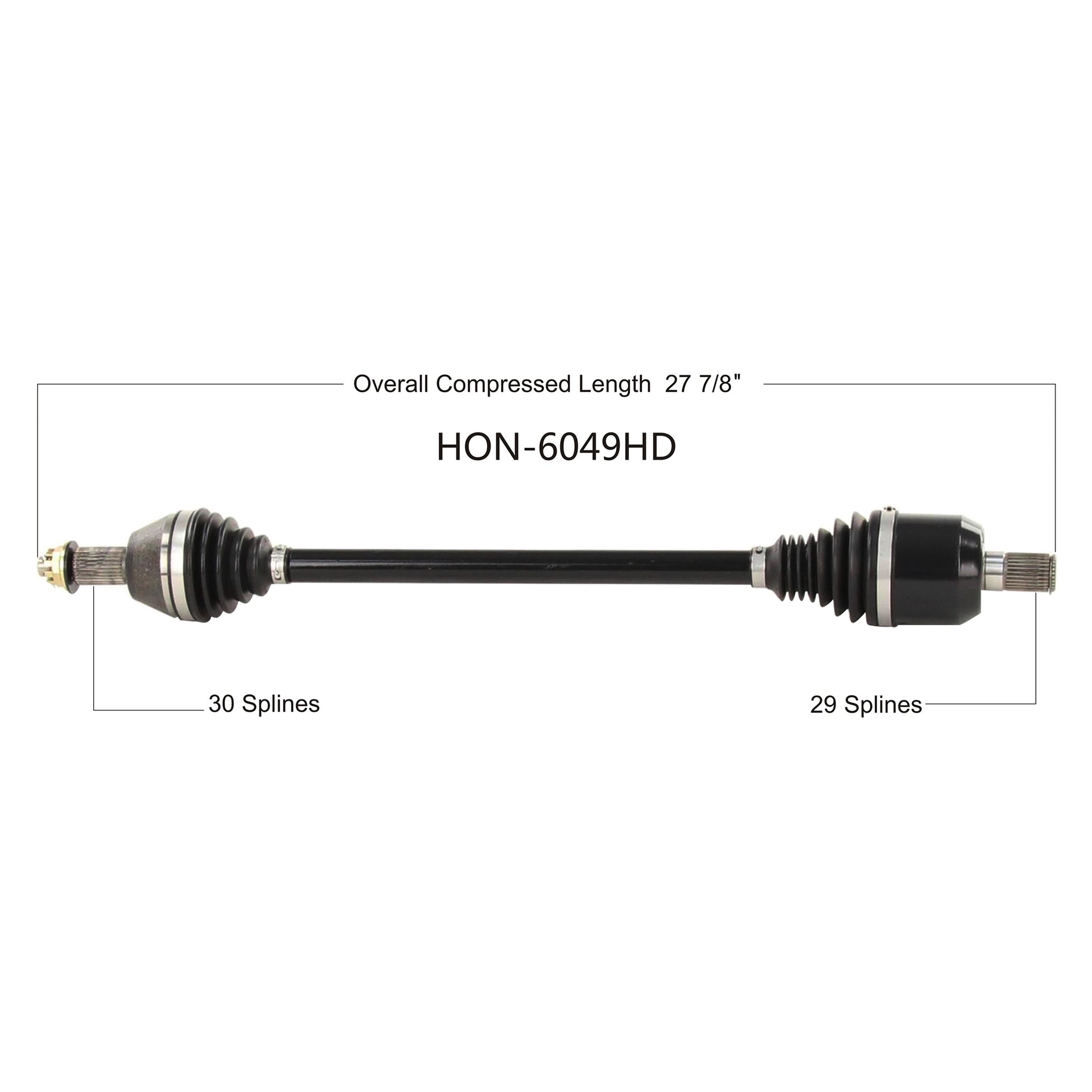 Hd 2.0 Axle Rear Hon
