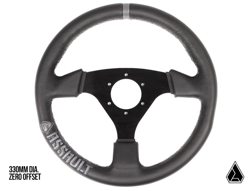 Assault Industries Navigator Leather Steering Wheel (Universal)