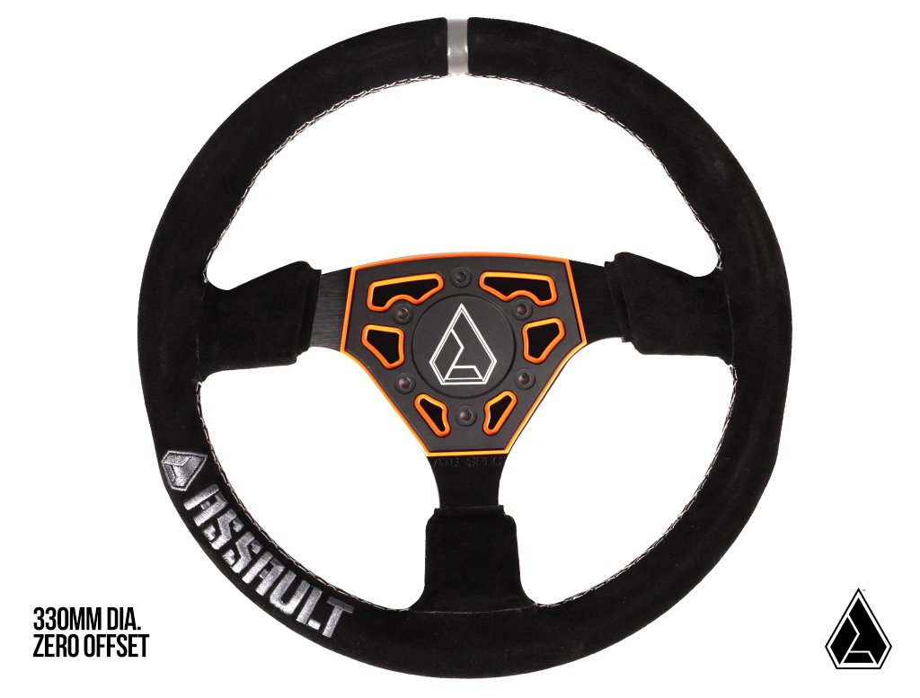 Assault Industries Navigator Suede Steering Wheel (Universal)