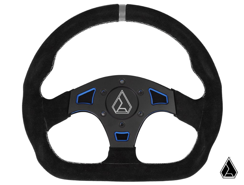 Assault Industries Suede Ballistic D Steering Wheel (Universal)