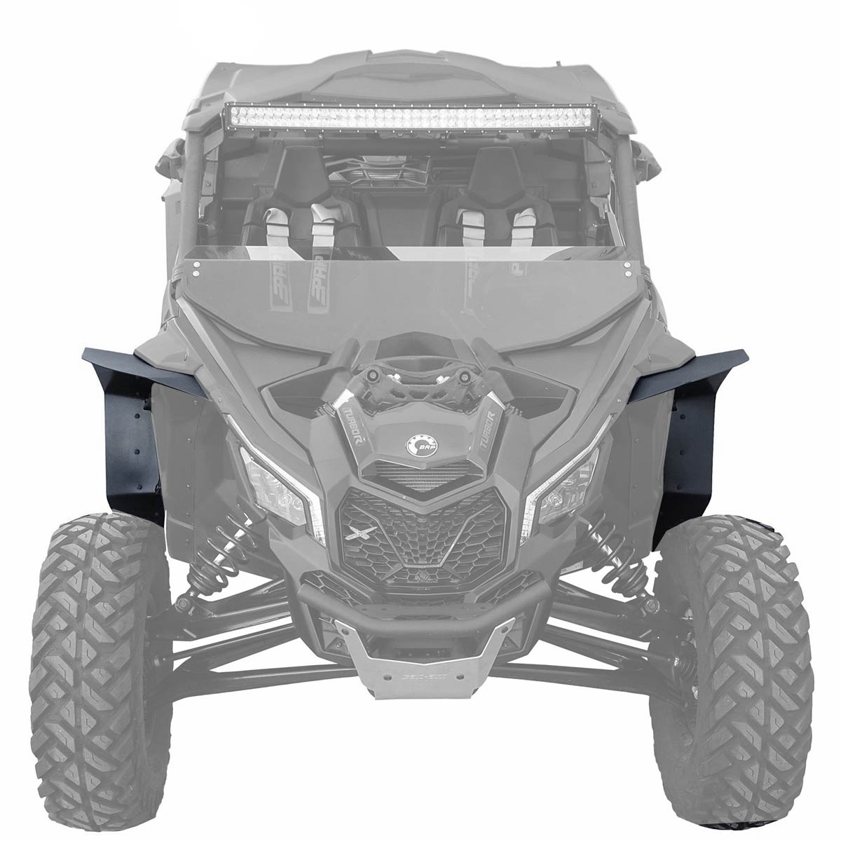 2017-2022 Maverick X3 RS/DS BRP Super Extended Fender SHORT or LARGE Coverage Fender Extensions