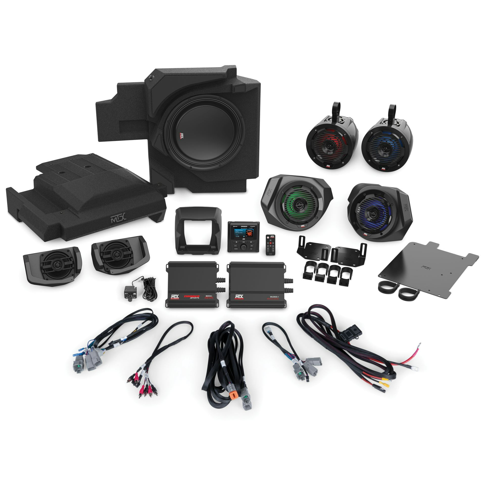 Can-Am X3-17-THUNDER8 Audio System Kit