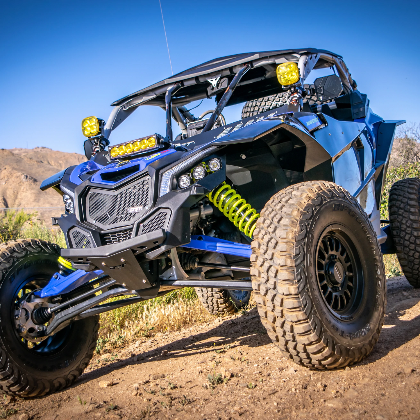 Can-Am Maverick X3 Front And Rear ABS Fenders