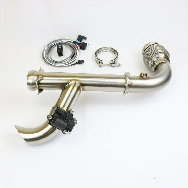 Can-Am Maverick X3 Shocker Electric Side Dump Race Bypass Pipe
