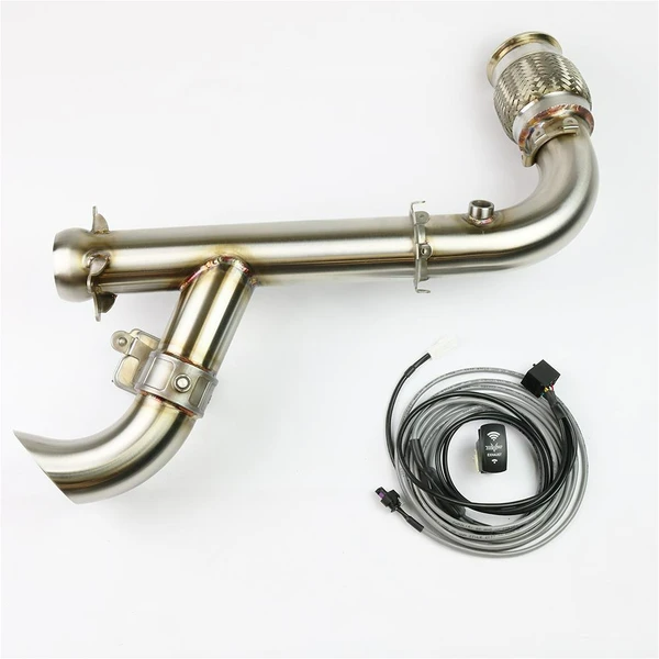 Can-Am Maverick X3 Shocker Electric Side Dump Race Bypass Pipe