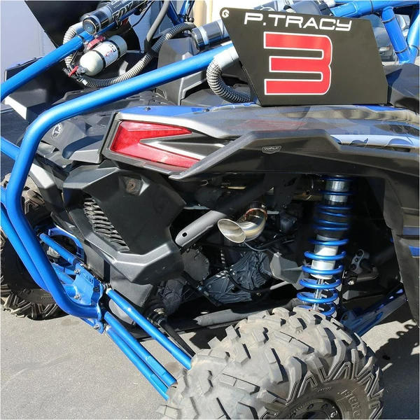 Can-Am Maverick X3 Shocker Electric Side Dump Race Bypass Pipe
