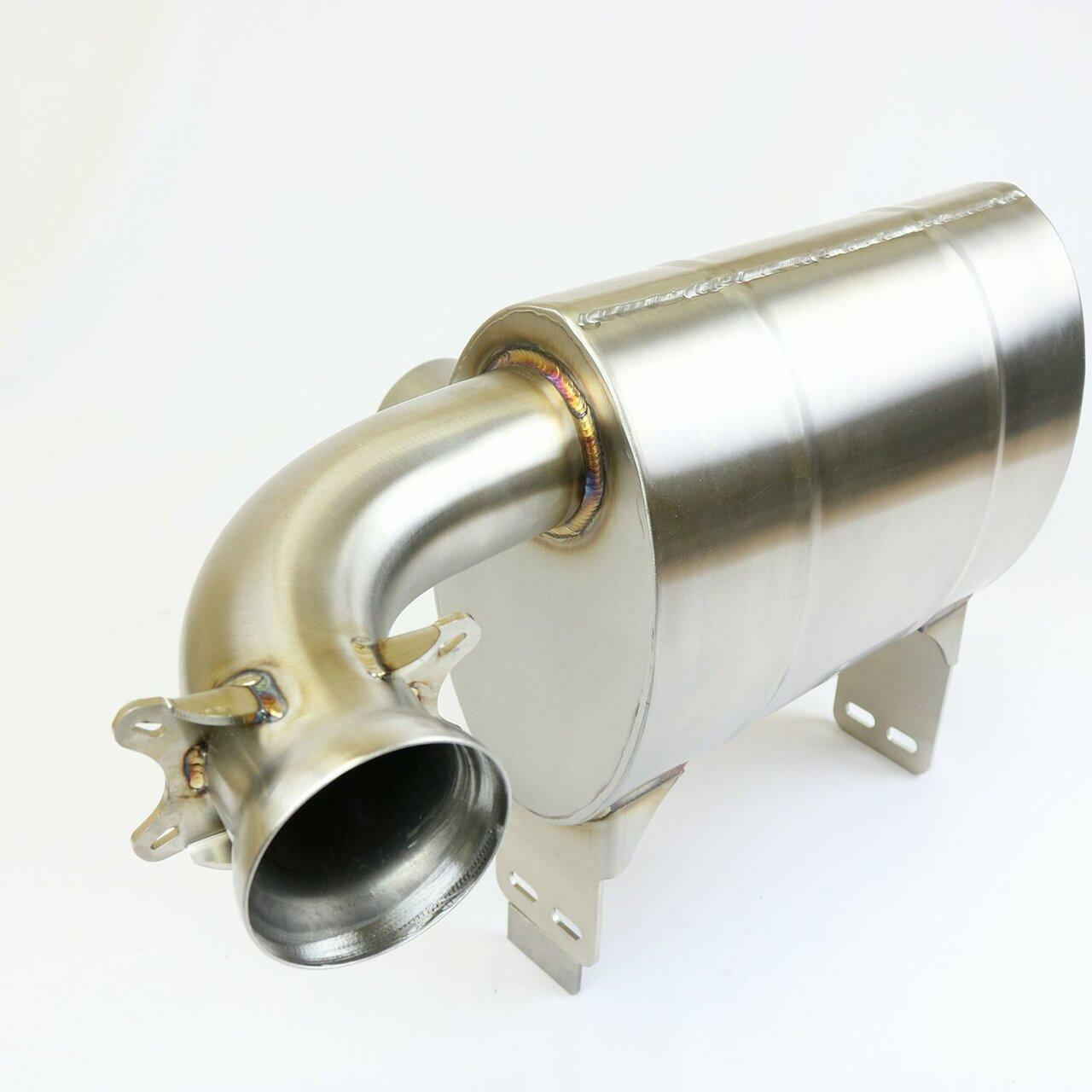 Can-Am Maverick X3 Turbo Magnum Slip On Exhaust With Race Bypass Option
