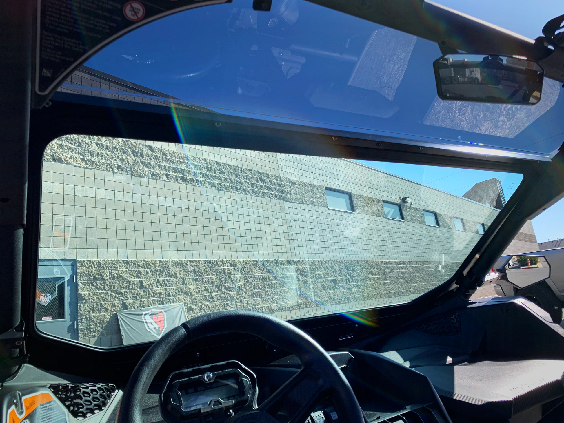 Can-Am Maverick X3 Vented Full Glass Windshield