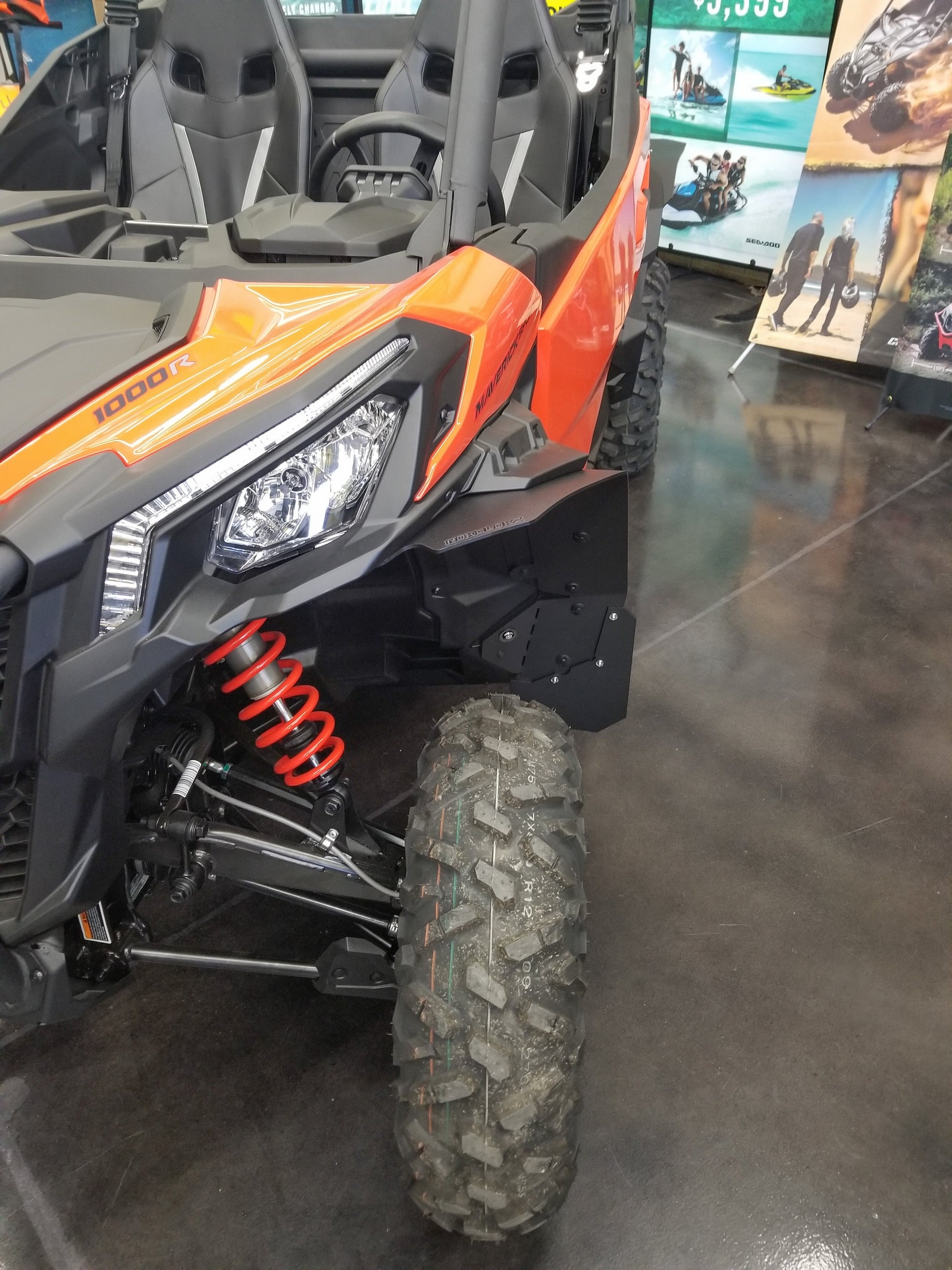 CAN-AM MAVERICK Sport, DPS, X RC, Max DPS 2019+ Mud Flaps (Not Trail)