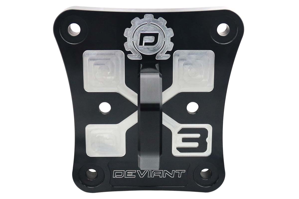 Billet Radius Arm Plate with D-Ring for 2017+ Can-Am Maverick X3