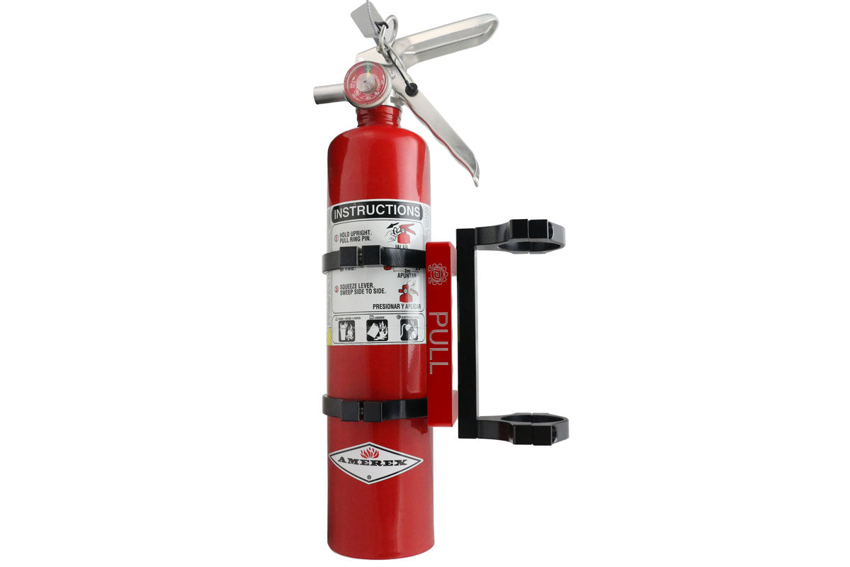 Quick Detach Mount with Fire Extinguisher