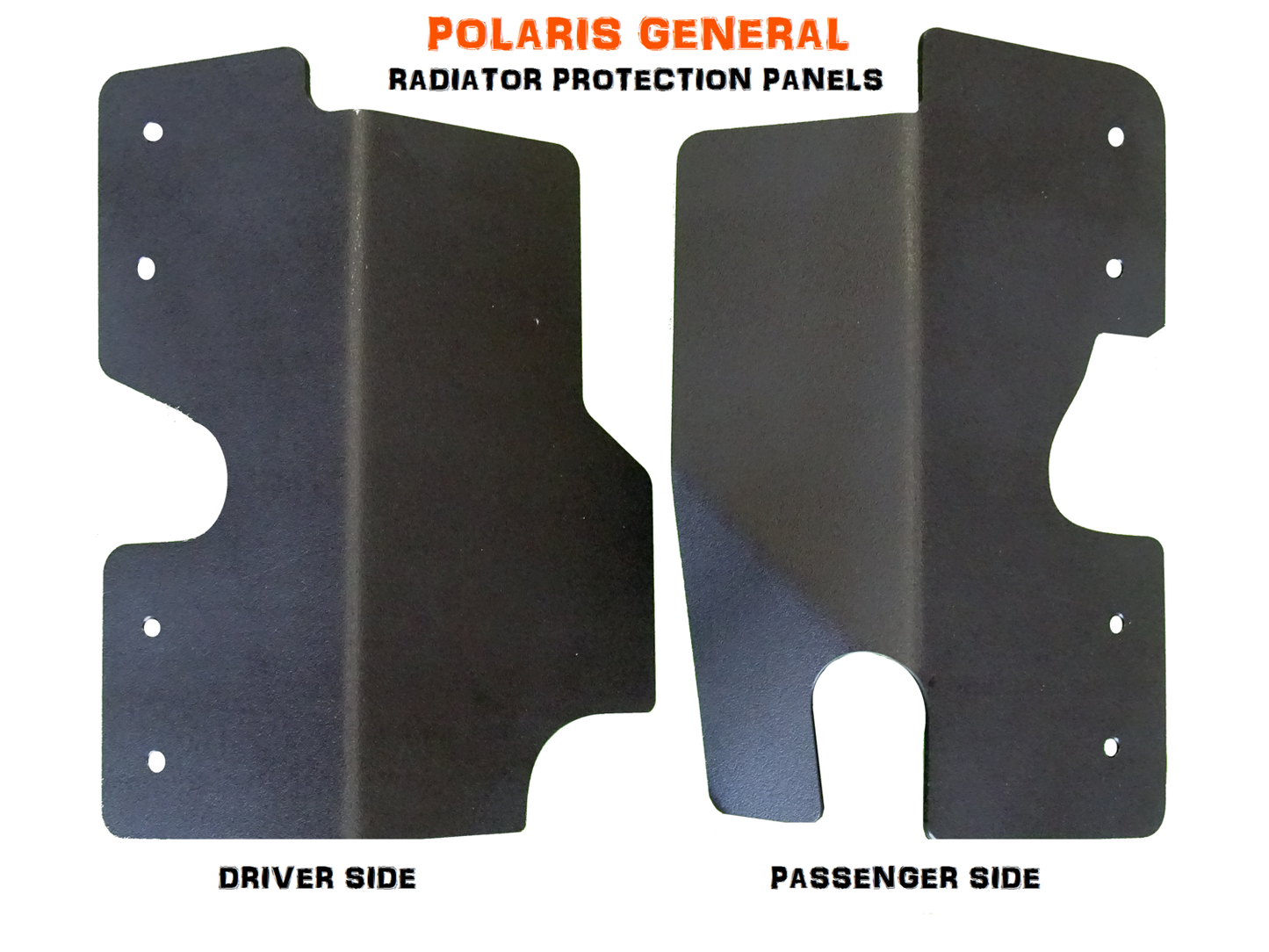 2016-2022 Polaris General 1000 (Non XP) Radiator Guard Panels