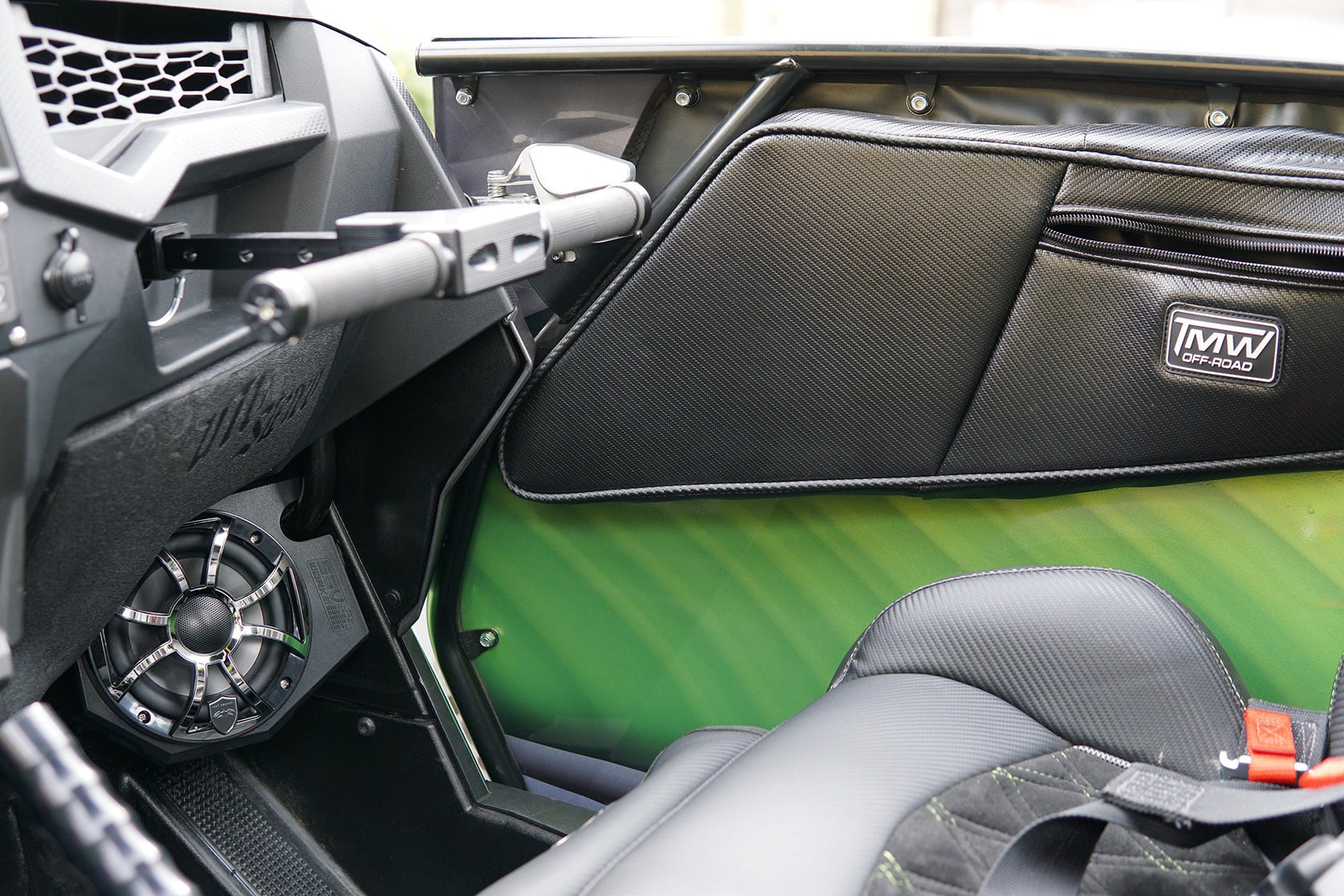 Polaris RZR 6.5" Kick Panel Speaker Enclosures (SSV Works)