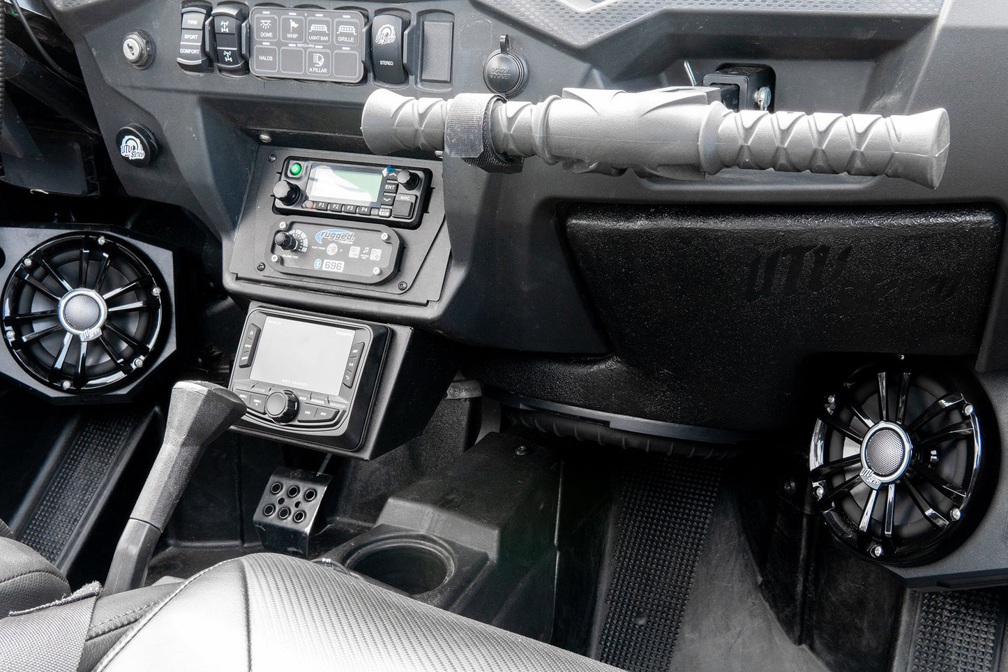 Polaris RZR Under Dash Display Mount