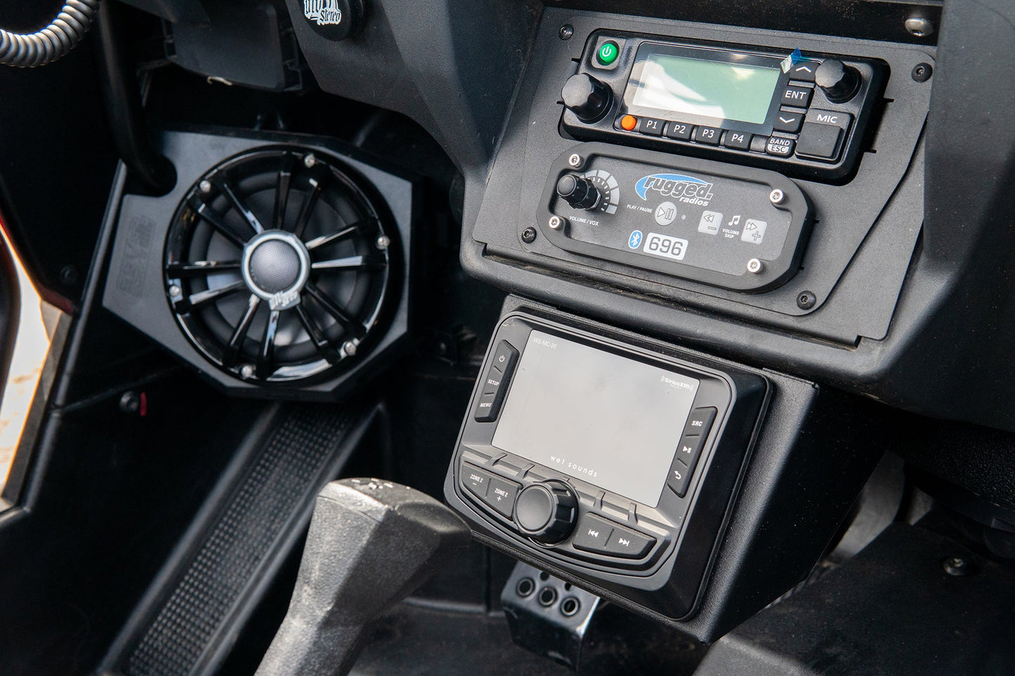 Polaris RZR Under Dash Display Mount