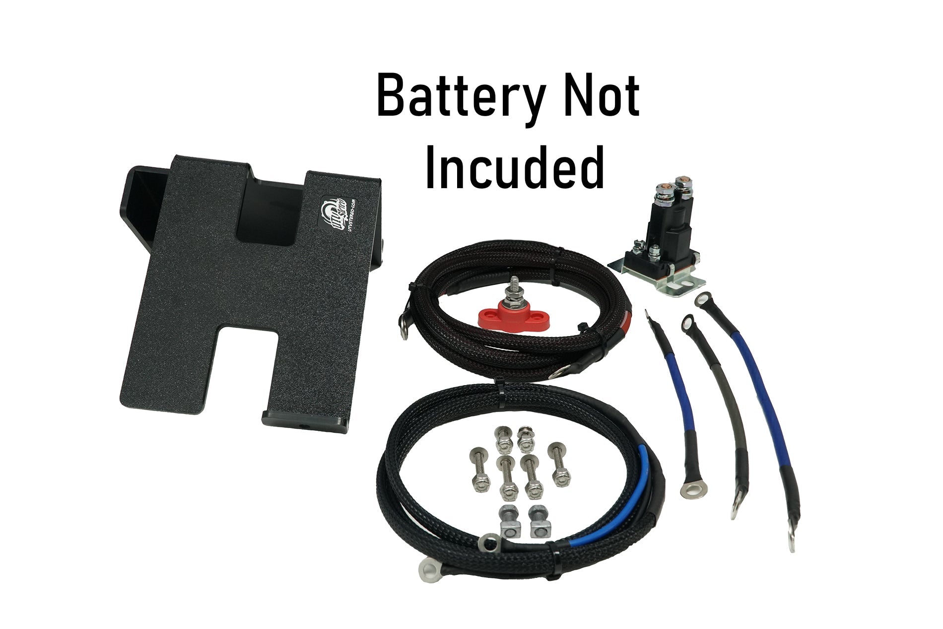 Can-Am X3 2nd Battery Kit (Wire Kit & Battery Mount Only)