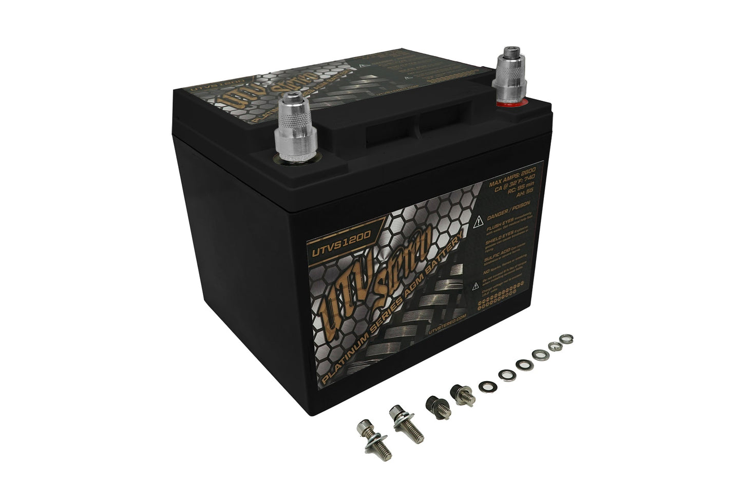 UTVS1200 UTV Stereo Platinum Series AGM Battery