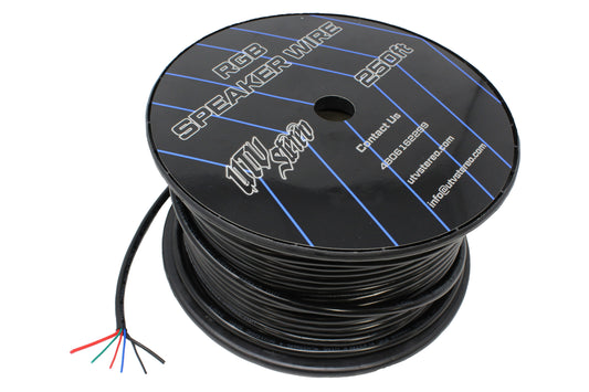 UTV Stereo 6 Conductor RGB Wire - 250ft.