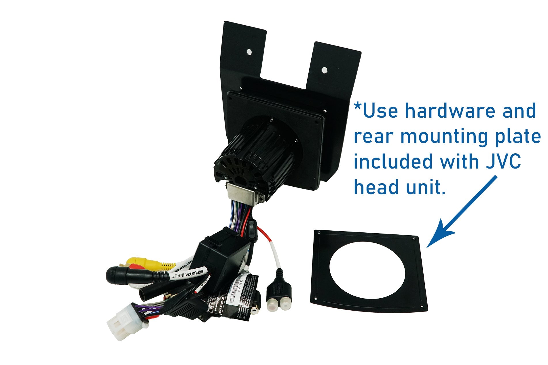 Can-Am X3 JVC KD-MR1BTS Lower Head Unit Mount