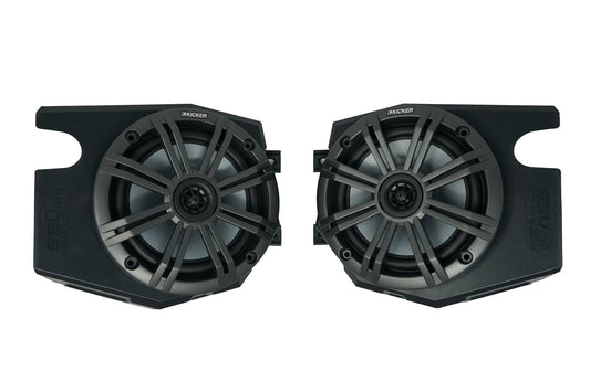 Polaris RZR 6.5" Kick Panel Speaker Enclosures (SSV Works)