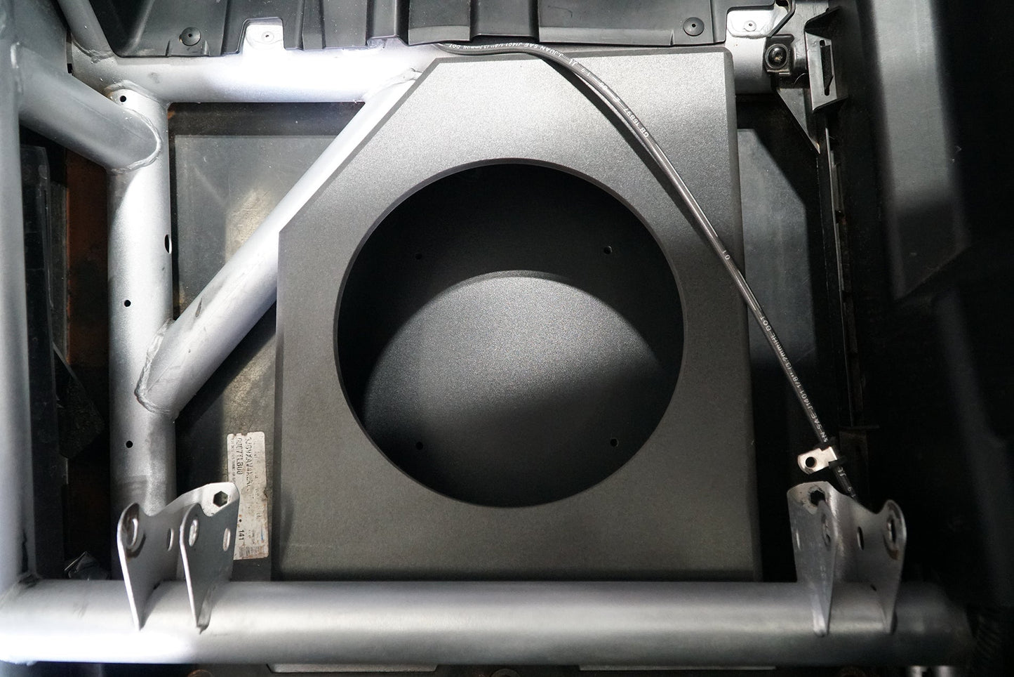 Can-Am X3 Low Profile Front Passenger Side 10” Sub Box Enclosure – Unloaded
