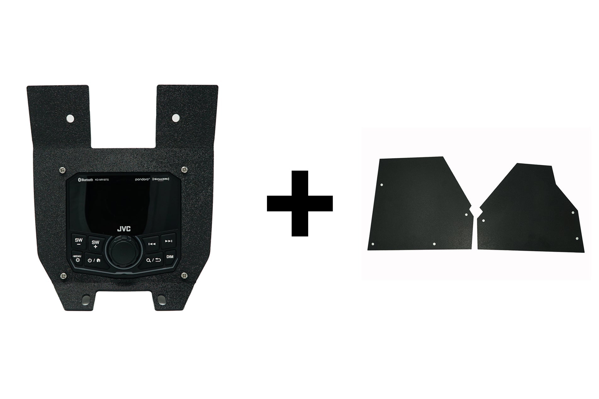 Can-Am X3 JVC KD-MR1BTS Lower Head Unit Mount