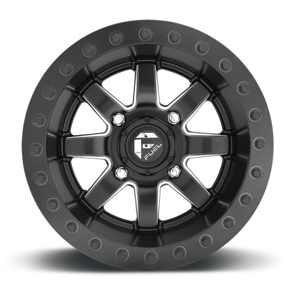 Fuel UTV Maverick Beadlock Set Of 4 Wheels (With Optional Tire Package)