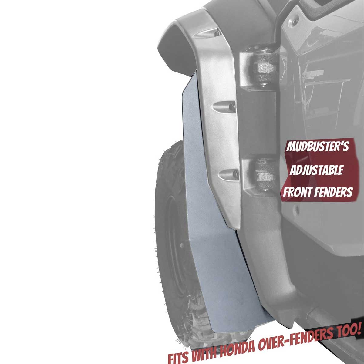 2016-2022 Honda Pioneer 1000-3 Fender Flares (3 Seat Model)