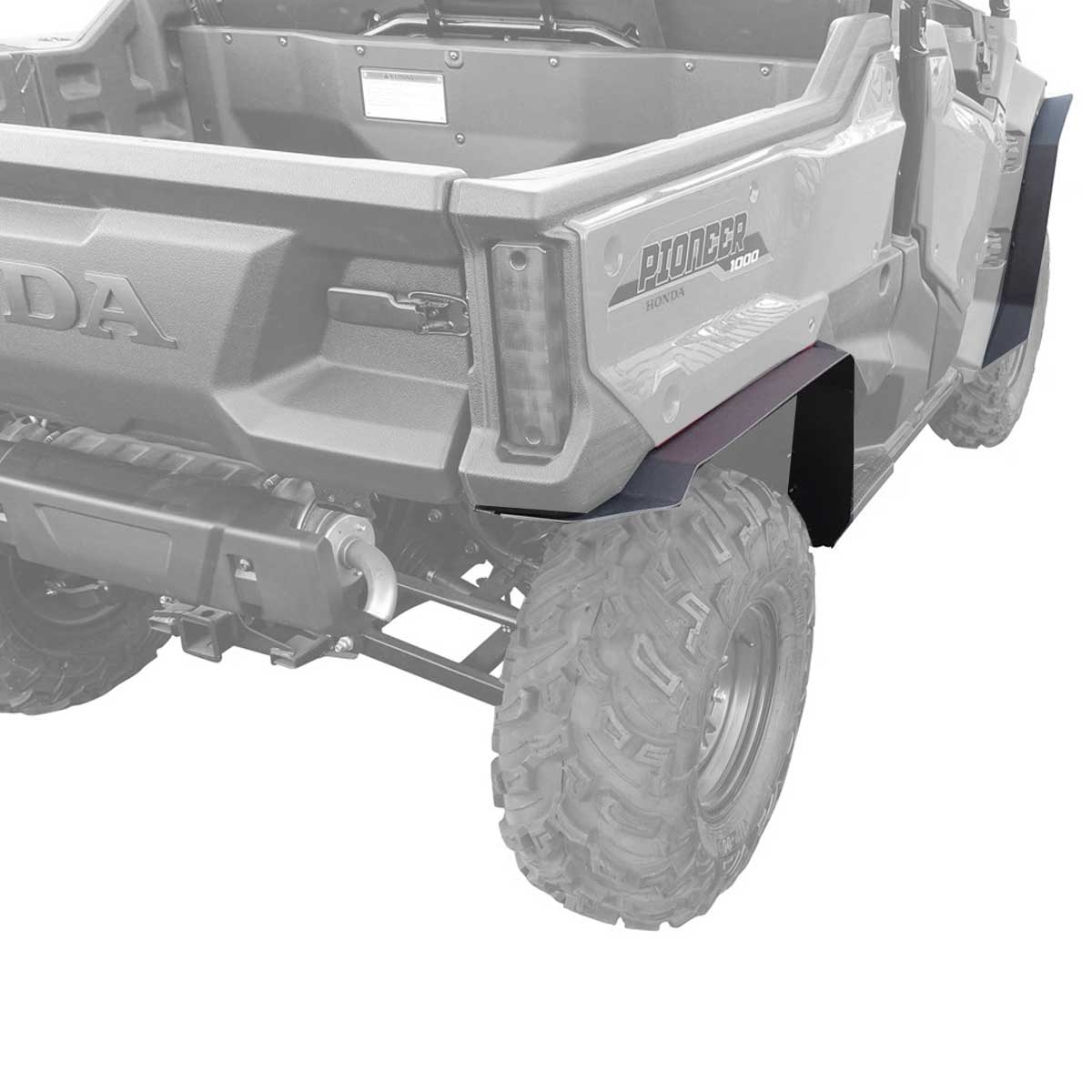 2016-2022 Honda Pioneer 1000-3 Fender Flares (3 Seat Model)