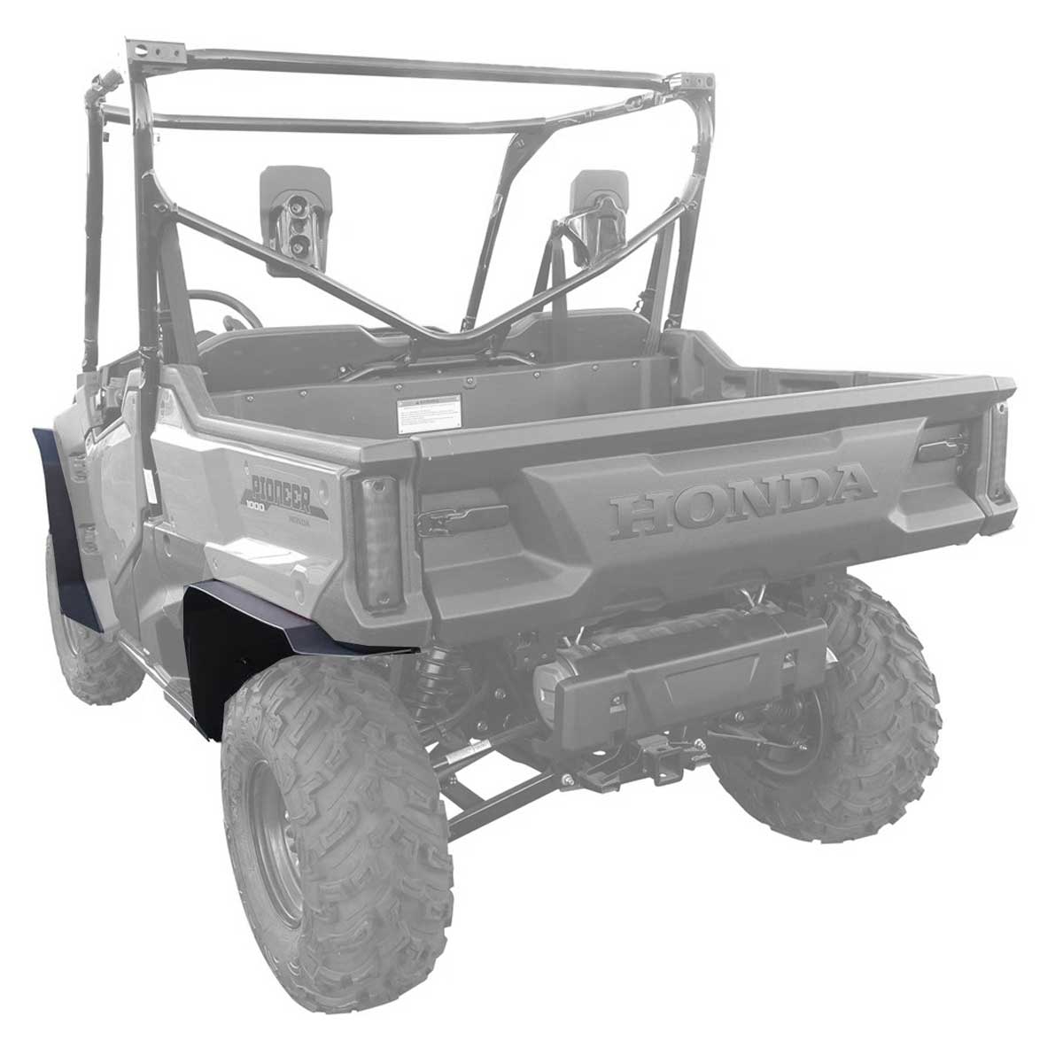 2016-2022 Honda Pioneer 1000-3 Fender Flares (3 Seat Model)