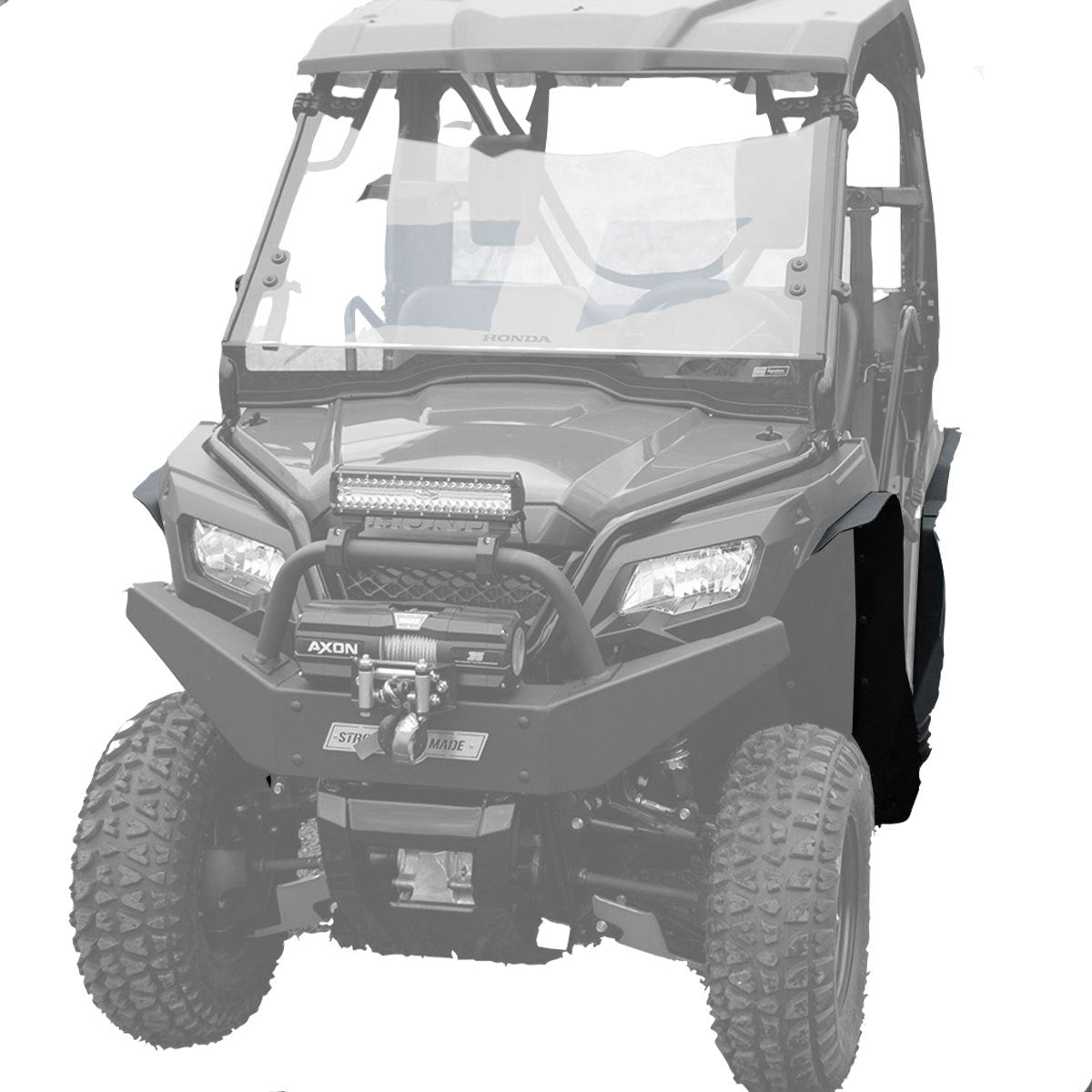 2021+ Honda Pioneer 520 Fender Flares (Max Coverage)