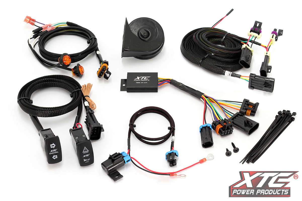 Honda Pioneer 1000 And 700 Self-Canceling Turn Signal System With Horn