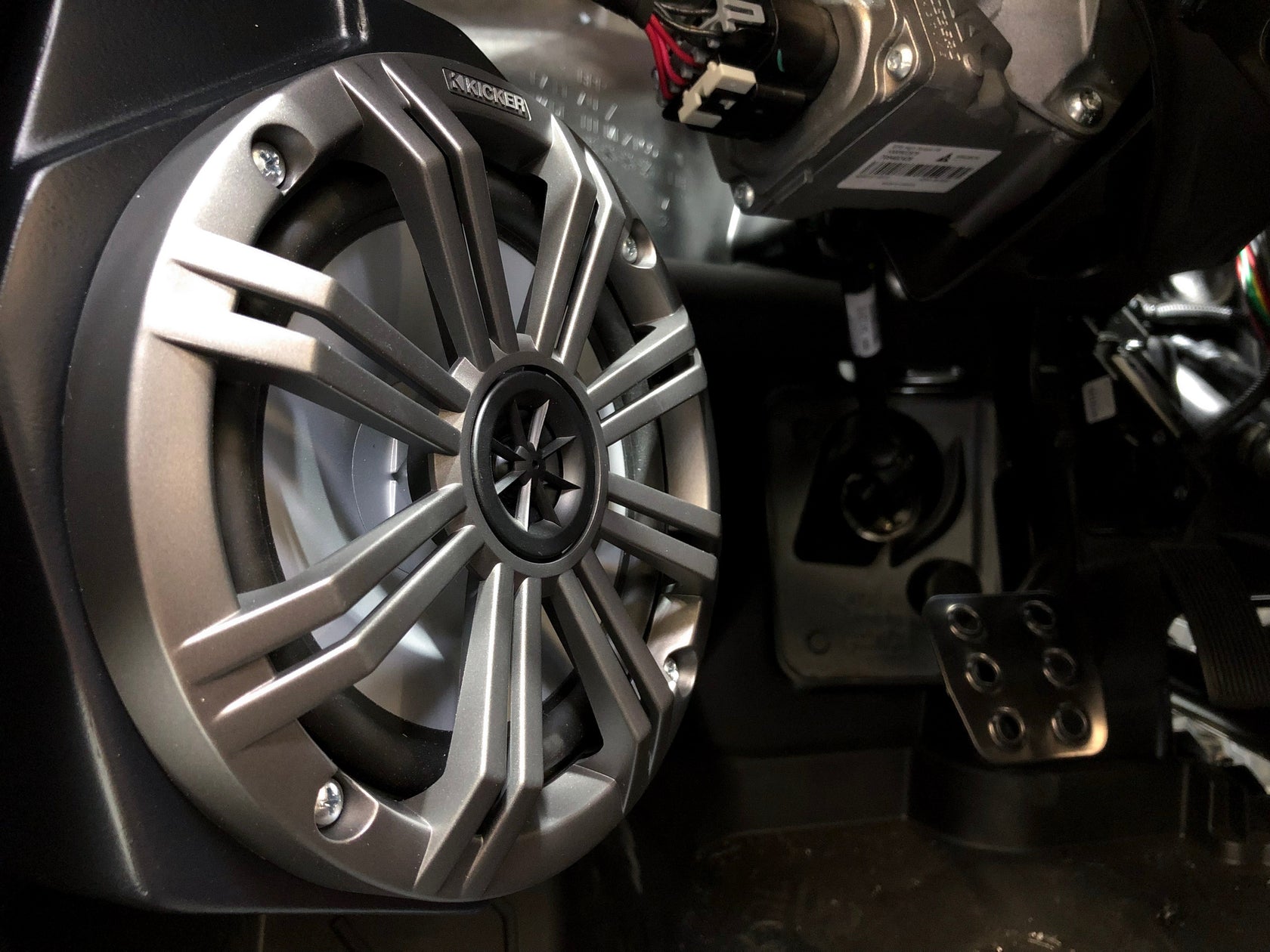 Polaris RZR 6.5" Kick Panel Speaker Enclosures (SSV Works)