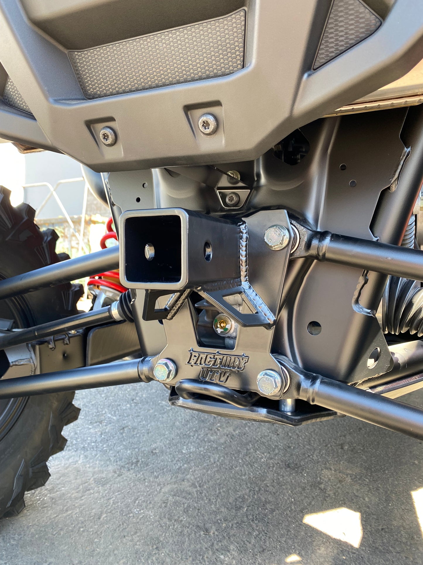 Polaris RZR XP 1000 Rear Hitch Receiver