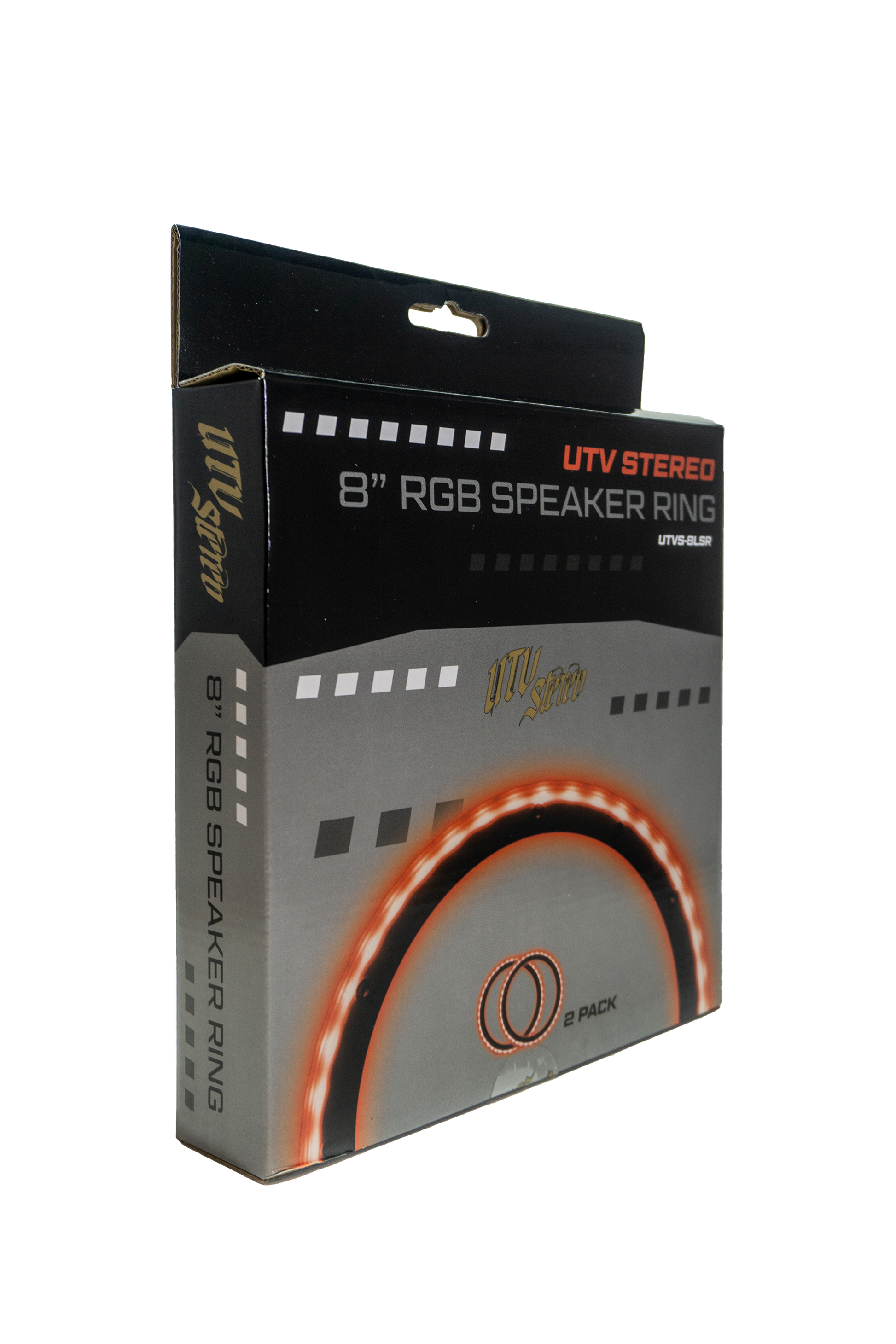 8" RGB LED Speaker Rings (Pair)