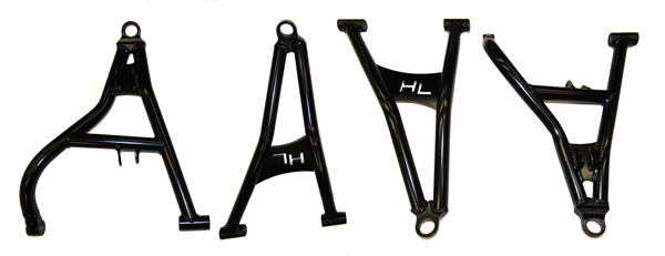 Polaris General 1000 EPS/RZR S Front Forward Upper & Lower Control Arms